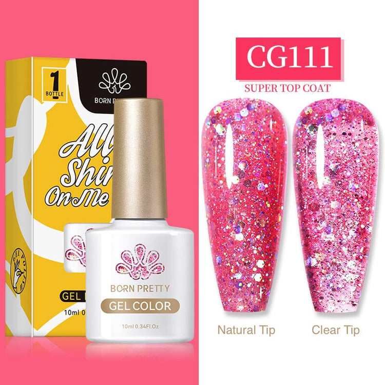 Glitter Gel Polish Colours BORN PRETTYCG111