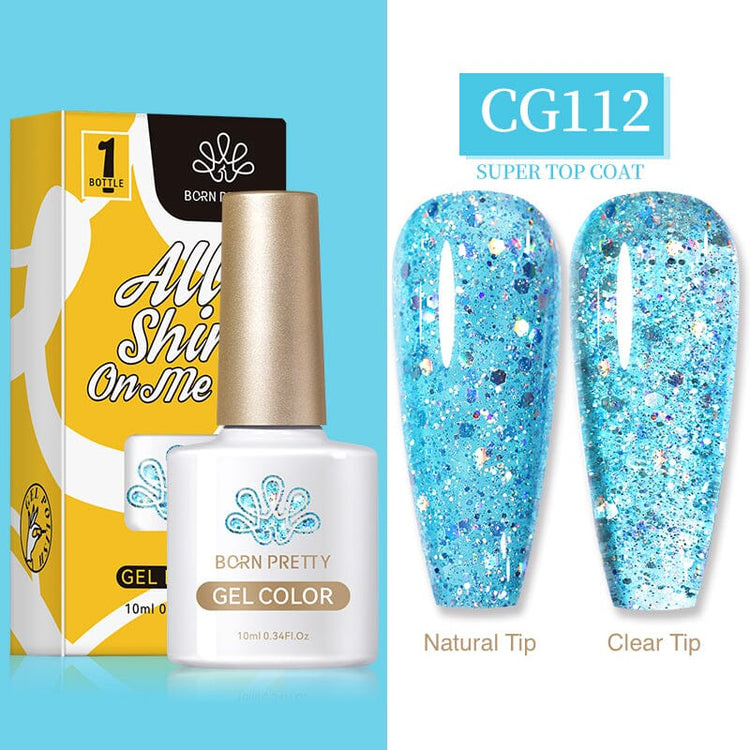Glitter Gel Polish Colours BORN PRETTYCG112