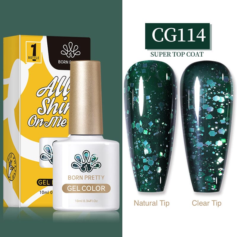 Glitter Gel Polish Colours BORN PRETTYCG114