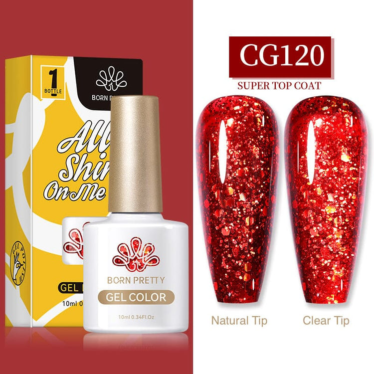 Glitter Gel Polish Colours BORN PRETTYCG120