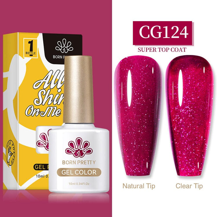 Glitter Gel Polish Colours BORN PRETTYCG124