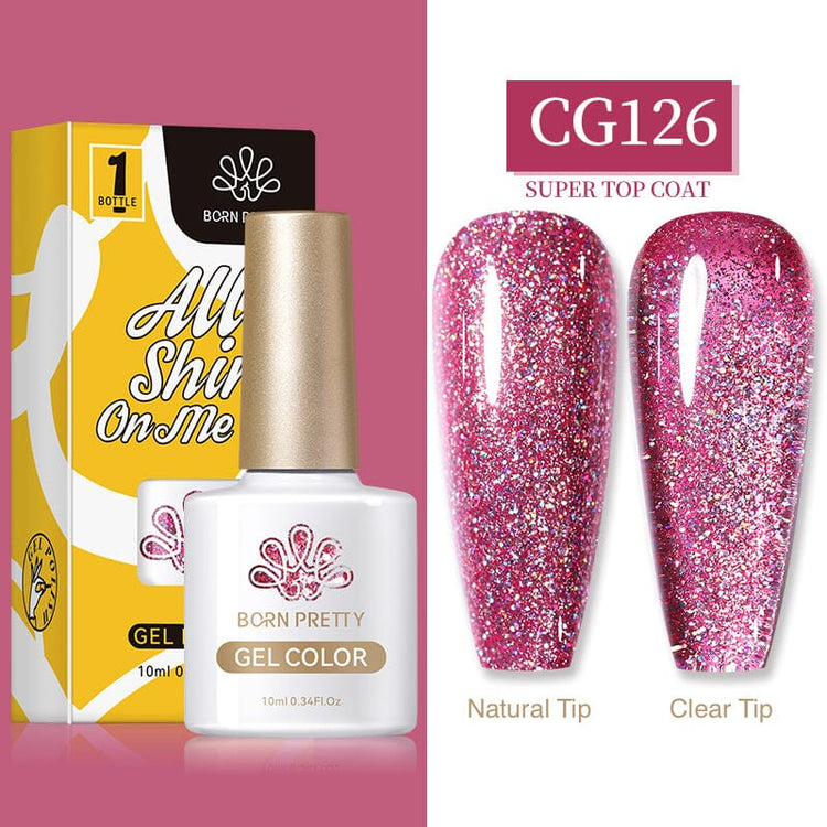 Glitter Gel Polish Colours BORN PRETTYCG126