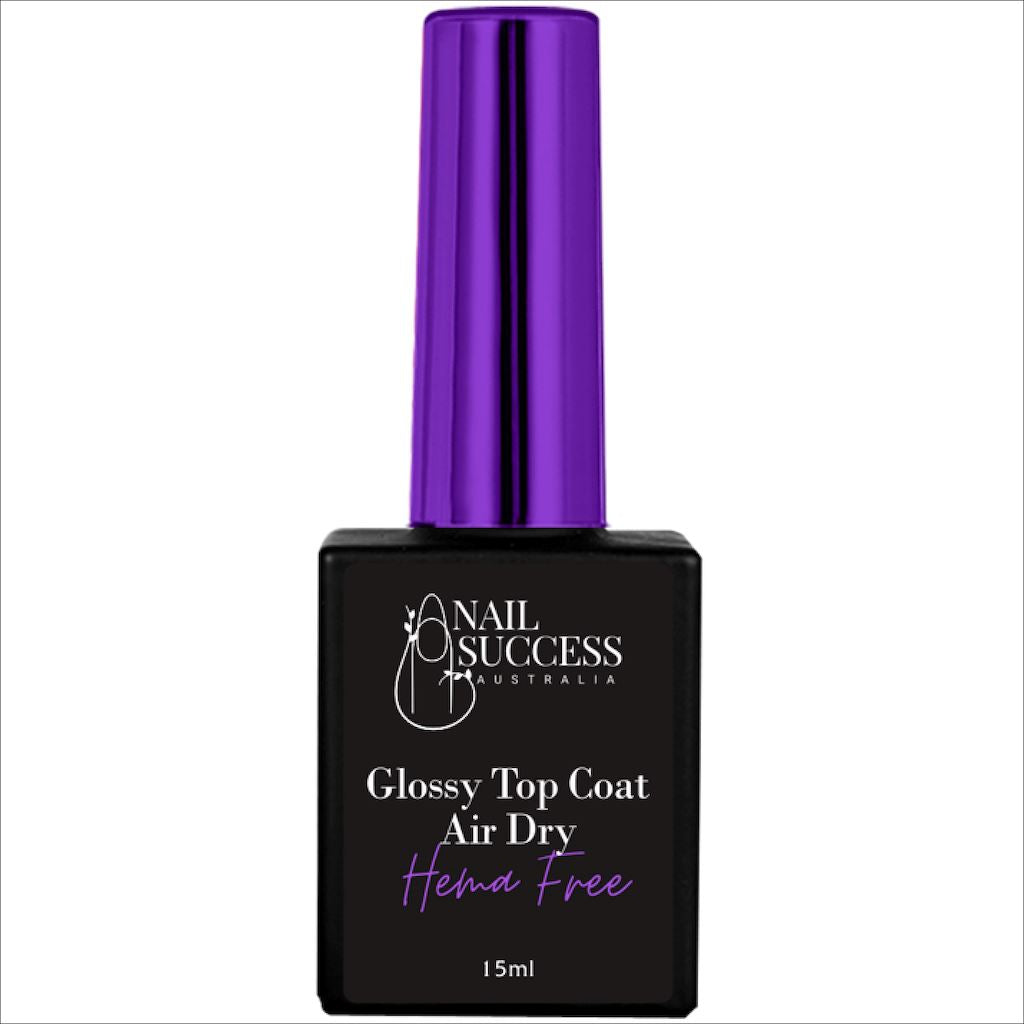 Glossy Air Dry Top Coat for Nail Polish NSI Australia