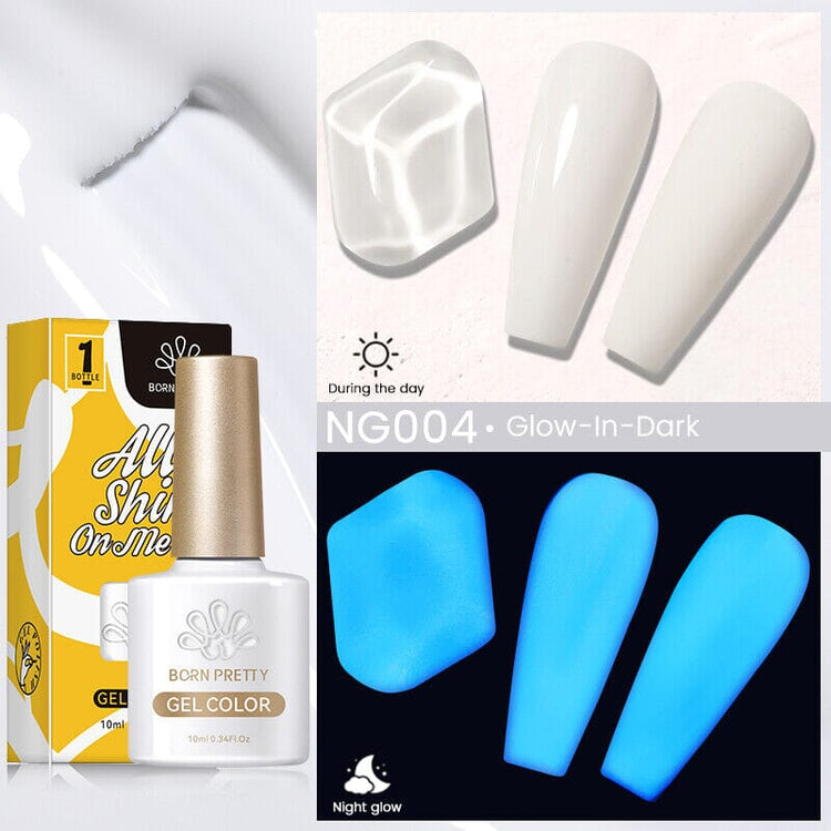 Glow-In-Dark Fluorescent Gel Polish BORN PRETTYNG004