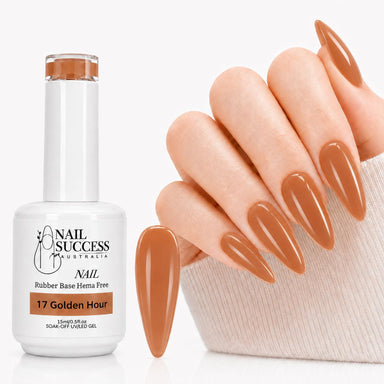 Golden Hour Rubber Base Gel - HEMA Free