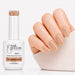 Golden Hour Rubber Base Gel - natural nail result on hand