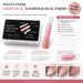 Nail Success Australia GripLock Sandwich Dual Forms kit with 240 almond nail forms, 15 sizes and storage box