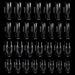Almond GripLock sandwich nail dual forms size chart with top and bottom measurements for acrylic, gel and polygel nail extensions