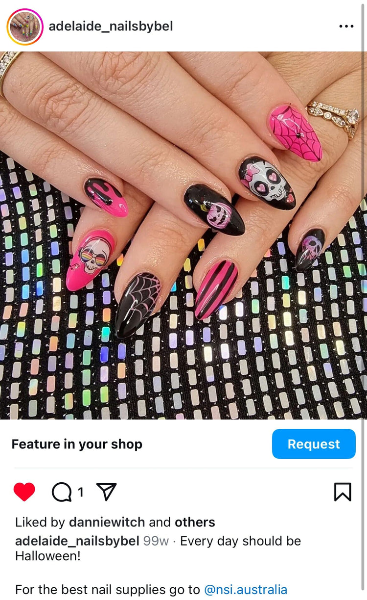 Halloween Gel Polish & Nail Sticker Set