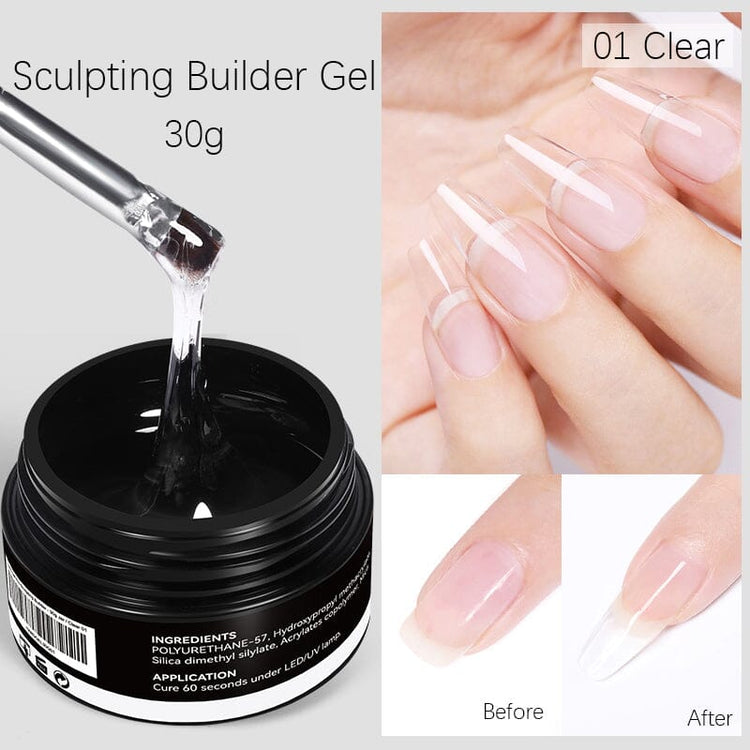 LED curable with before-and-after results