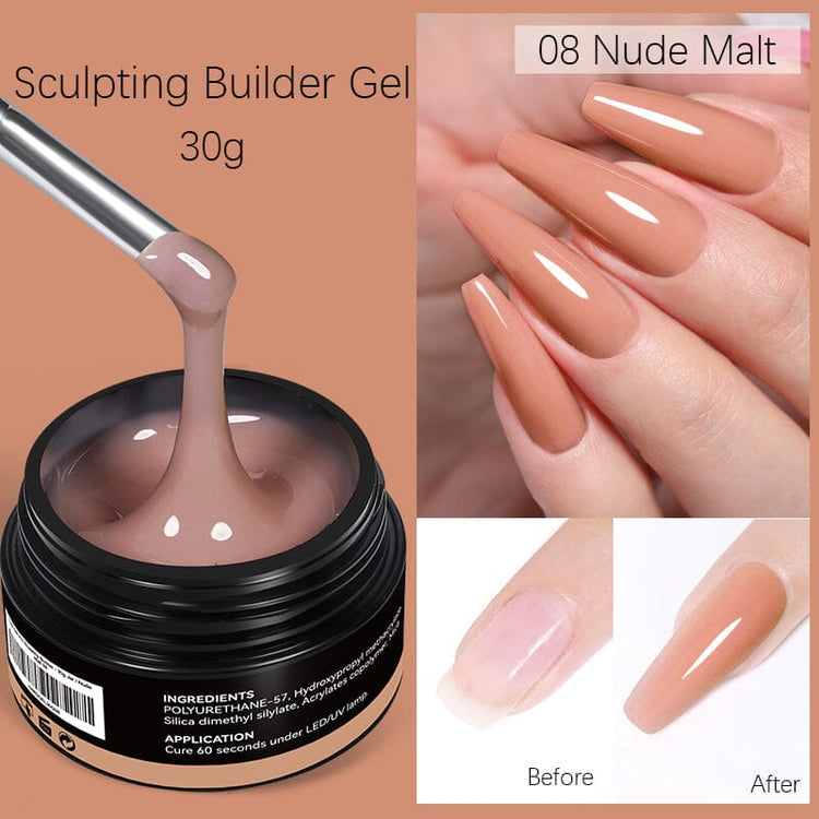 LED curable with before-and-after results