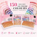 Nail Success Australia HEMA-free 150 gel polish colours collection with 3 premium kits, bottles and full shade display