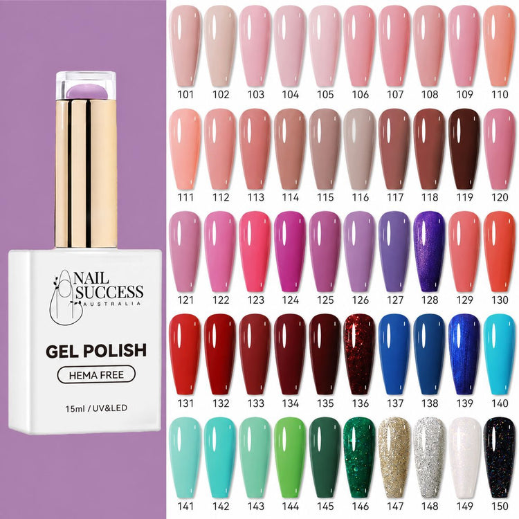 HEMA-Free Gel Polish Colour Kits – Nail Success 15ml