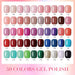 Nail Success Australia HEMA-free gel polish 50 colours kit chart with swatches shades 101 to 150