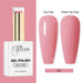 Nail Success Australia HEMA-free gel polish shade 107 with dusty pink swatches in glossy and matte finish