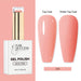 Nail Success Australia HEMA-free gel polish shade 111 with soft peach pink swatches in glossy and matte finish