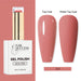 Nail Success Australia HEMA-free gel polish shade 113 with muted coral rose swatches in glossy and matte finish