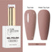 Nail Success Australia HEMA-free gel polish shade 115 with taupe nude swatches in glossy and matte finish