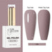 Nail Success Australia HEMA-free gel polish shade 116 with muted mauve taupe swatches in glossy and matte finish