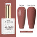 Nail Success Australia HEMA-free gel polish shade 117 with warm terracotta rose swatches in glossy and matte finish
