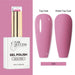Nail Success Australia HEMA-free gel polish shade 121 with dusty mauve pink swatches in glossy and matte finish