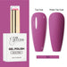 Nail Success Australia HEMA-free gel polish shade 125 with orchid pink swatches in glossy and matte finish
