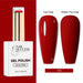 Nail Success Australia HEMA-free gel polish shade 132 with deep true red swatches in glossy and matte finish
