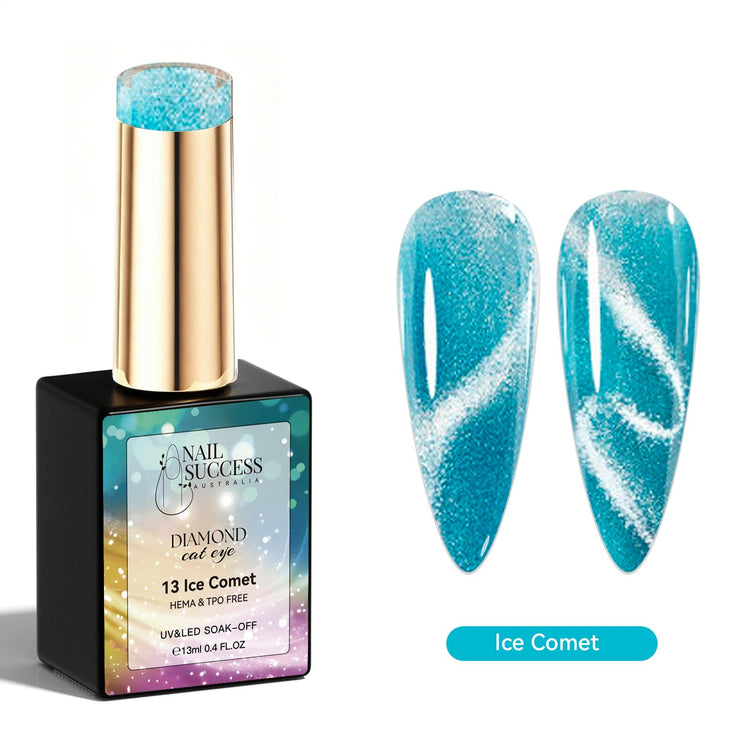 Ice comet gel polish cat eye gel polish NSI Australia