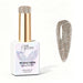 Nail Success Australia Ivory Lights reflective glitter gel polish bottle with glossy ivory nail colour swatch