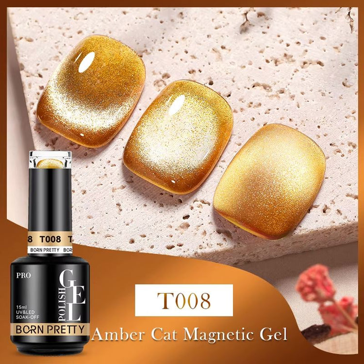 Jelly Amber Cat Eye Magnetic Gel Born Pretty 15mlT008