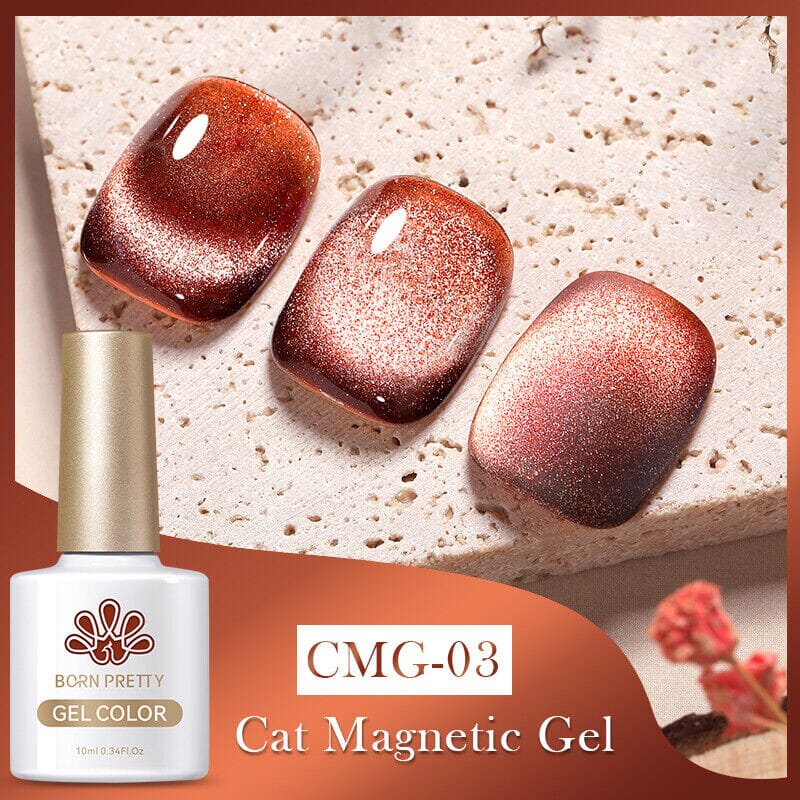 Jelly Amber Cat Eye Magnetic Gel Born PrettyCMG-03