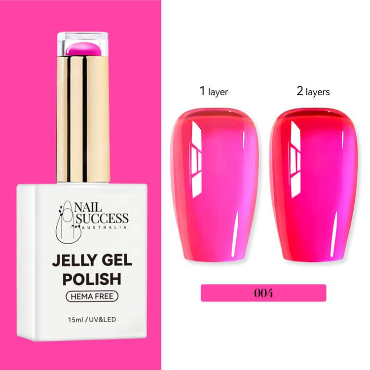 LED; bottle with 1-coat vs 2-coat swatches