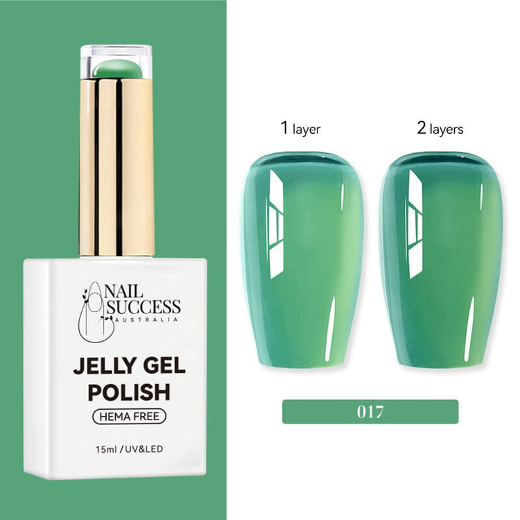 LED; bottle with 1-coat vs 2-coat swatches