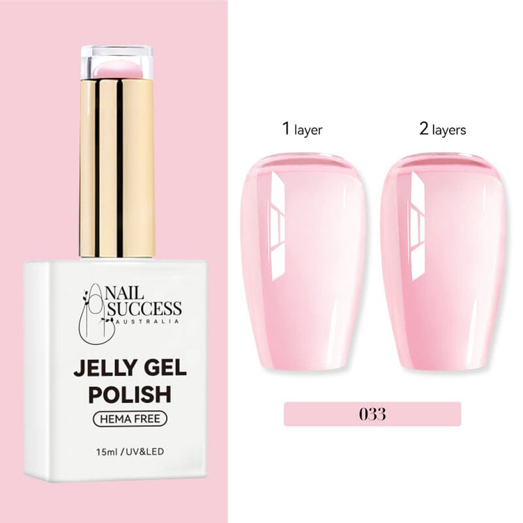 LED; bottle with 1-coat vs 2-coat swatches