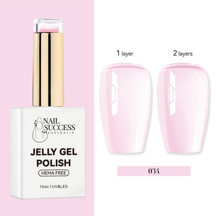 LED; bottle with 1-coat vs 2-coat swatches