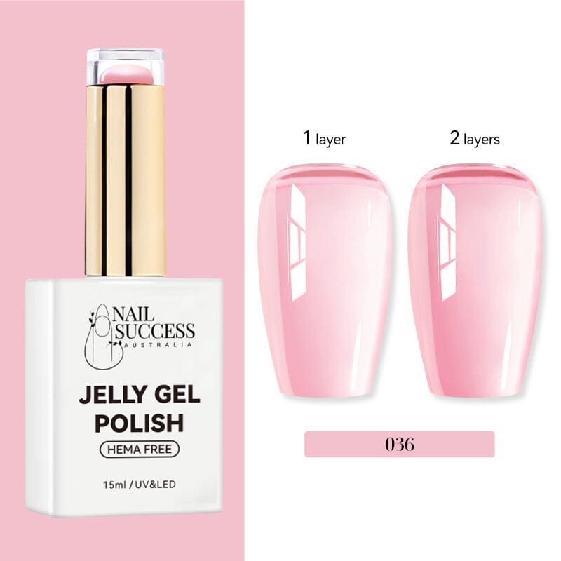 LED; bottle with 1-coat vs 2-coat swatches