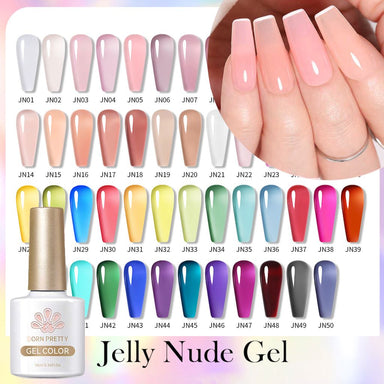 Jelly Nude Gel Polish Born Pretty
