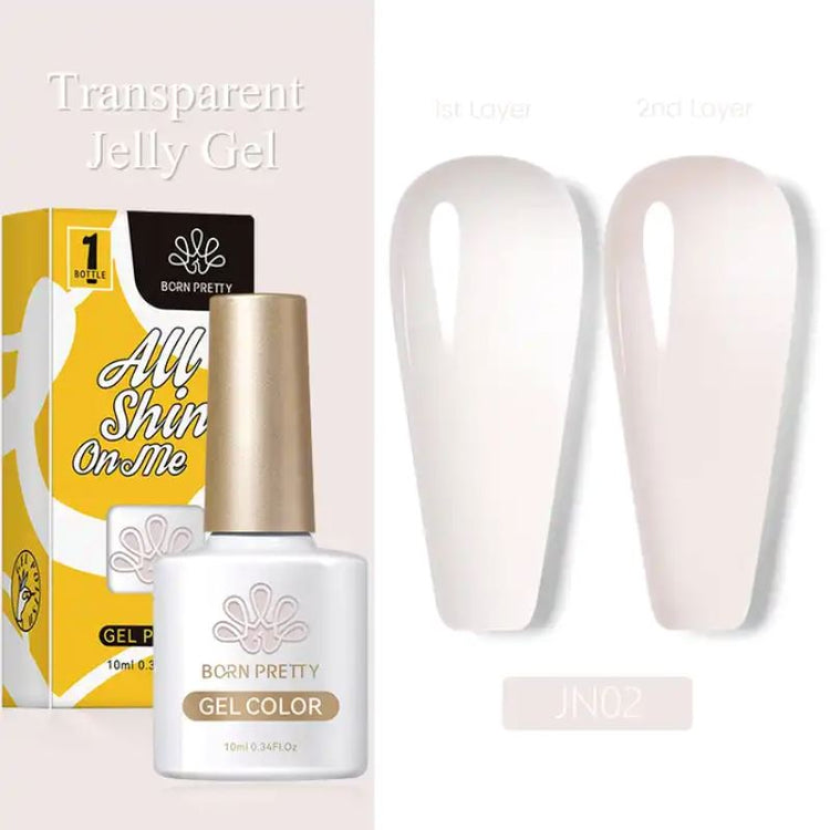 Jelly Nude Gel Polish Born PrettyJN02