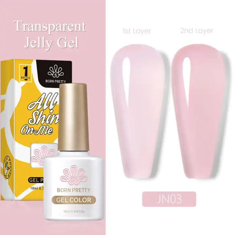 Jelly Nude Gel Polish Born PrettyJN03