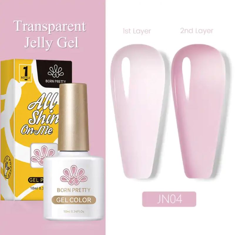 Jelly Nude Gel Polish Born PrettyJN04
