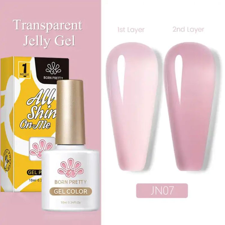 Jelly Nude Gel Polish Born PrettyJN07