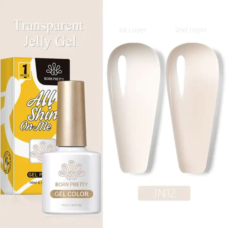 Jelly Nude Gel Polish Born PrettyJN12
