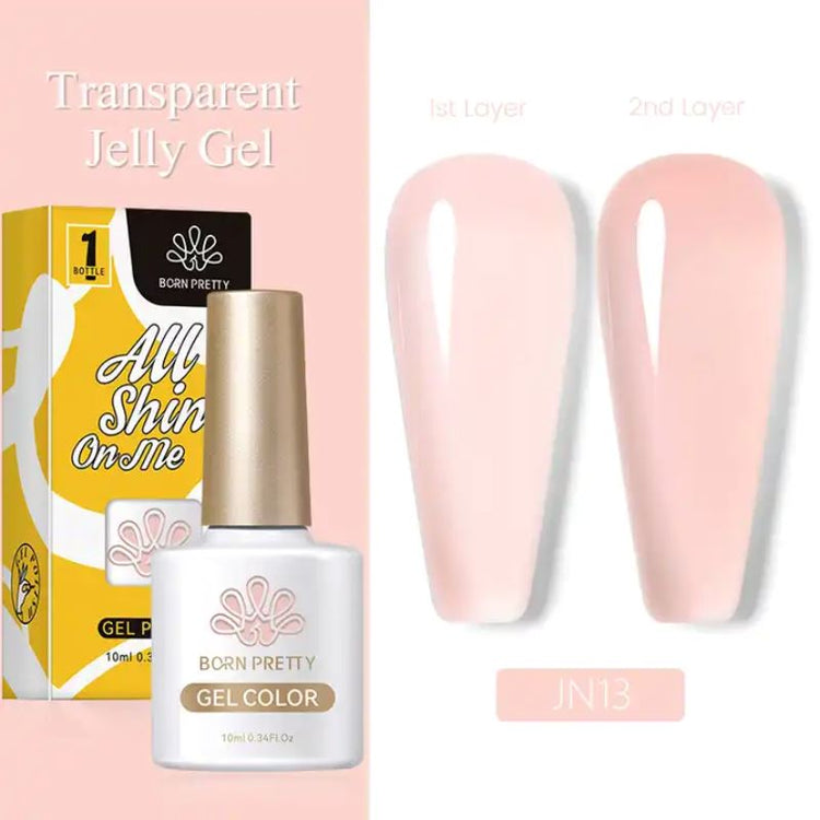 Jelly Nude Gel Polish Born PrettyJN13