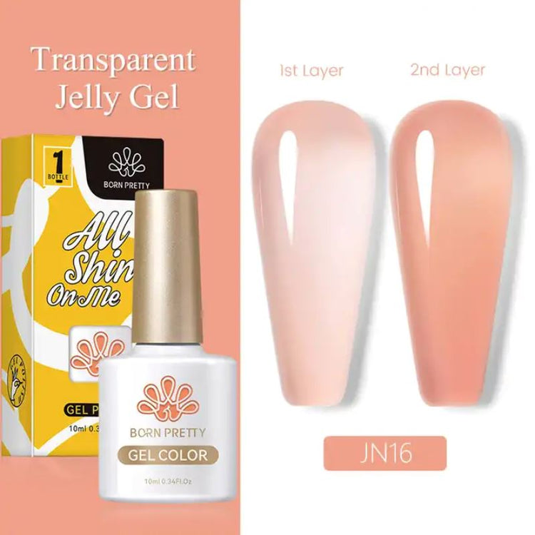 Jelly Nude Gel Polish Born PrettyJN16