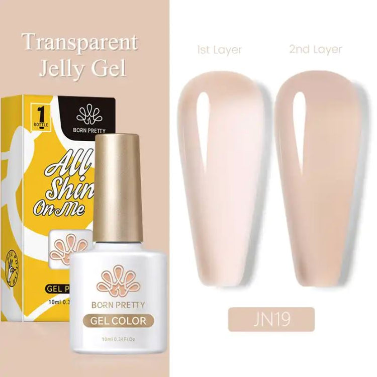 Jelly Nude Gel Polish Born PrettyJN19
