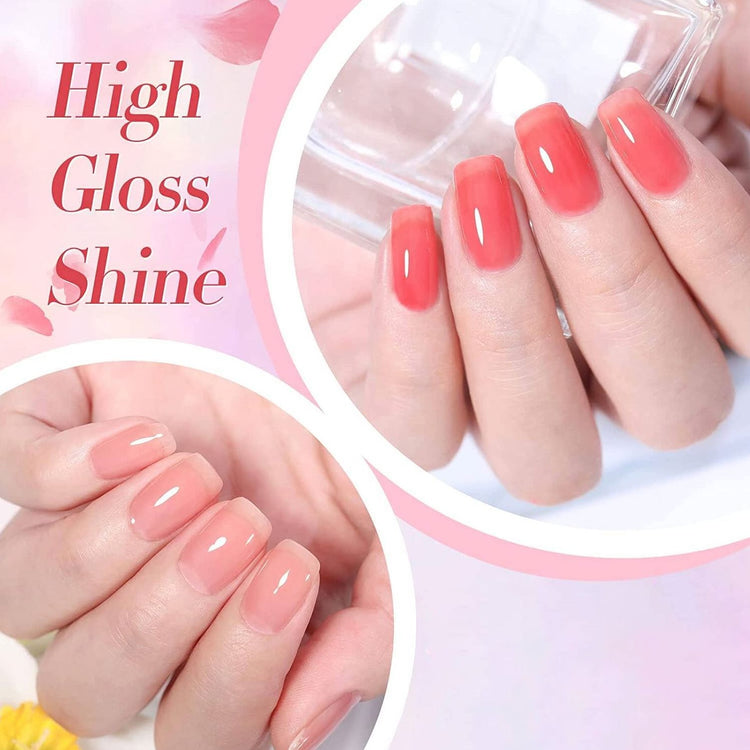 Jelly Rose Series Gel Polish 6 Colours Born Pretty 7ml