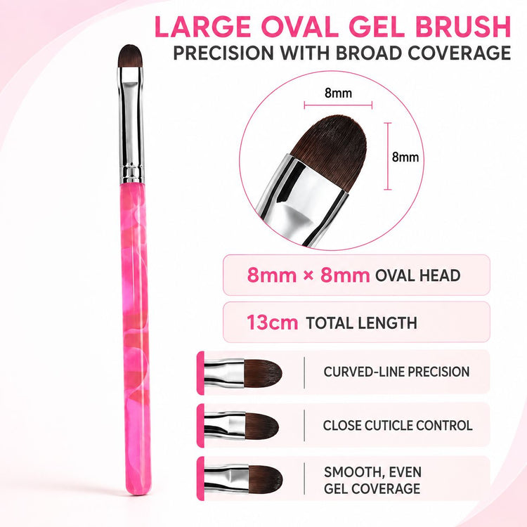 Large Gel Brush 8mm