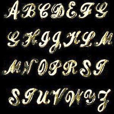 Letter Charms - NSI Australia