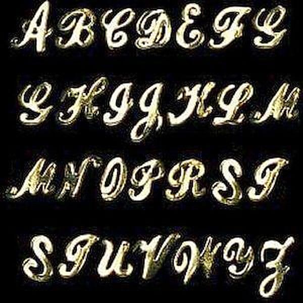 Letter Charms - NSI Australia