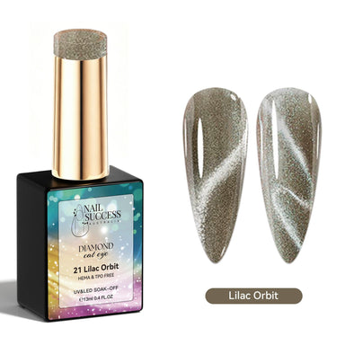 Lilac orbit gel polish cat eye gel polish NSI Australia